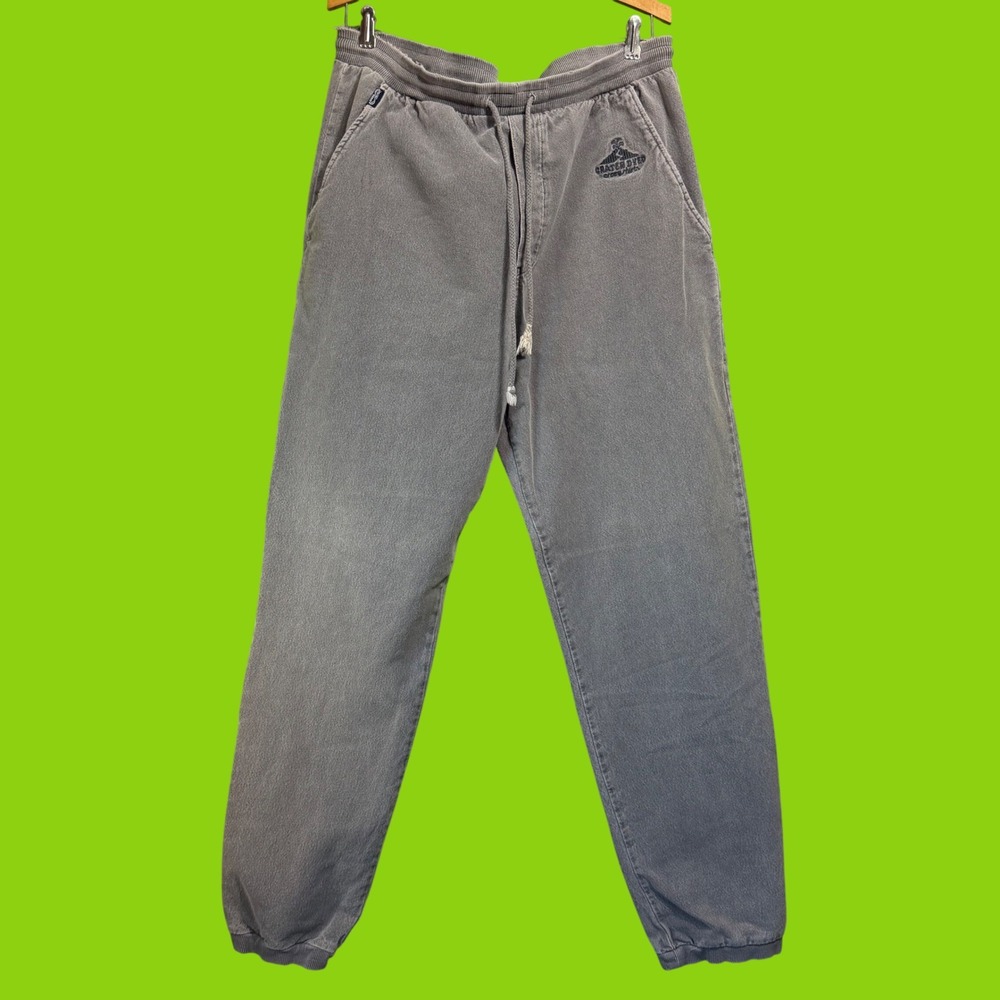 90s Crazy Shirts Hawaii Crater Dyed Sweatpants Grey Vintage Joggers Mens Large